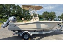 2025 Scout 195 Sportfish - White
